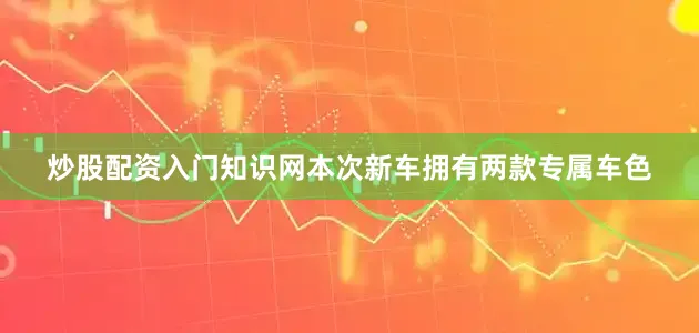 炒股配资入门知识网本次新车拥有两款专属车色